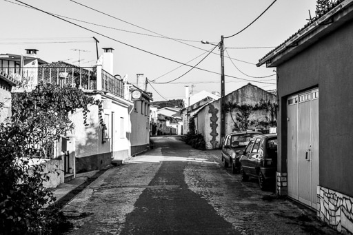 Rua principal vista do alpendre, 2016